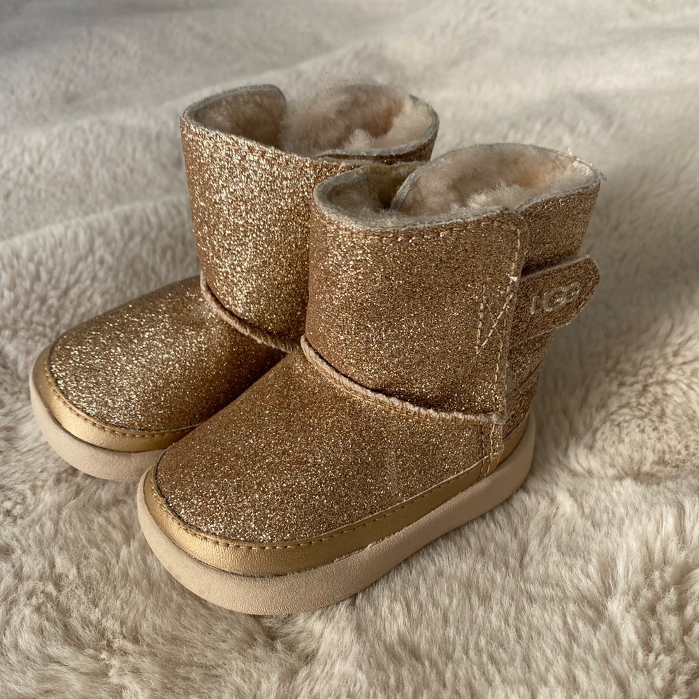 Glitter UGG toddler boots